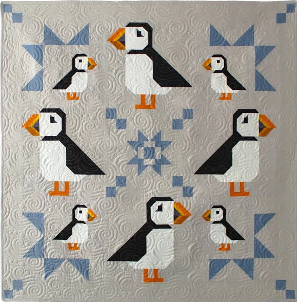 Puffin Star Quilt Pattern
