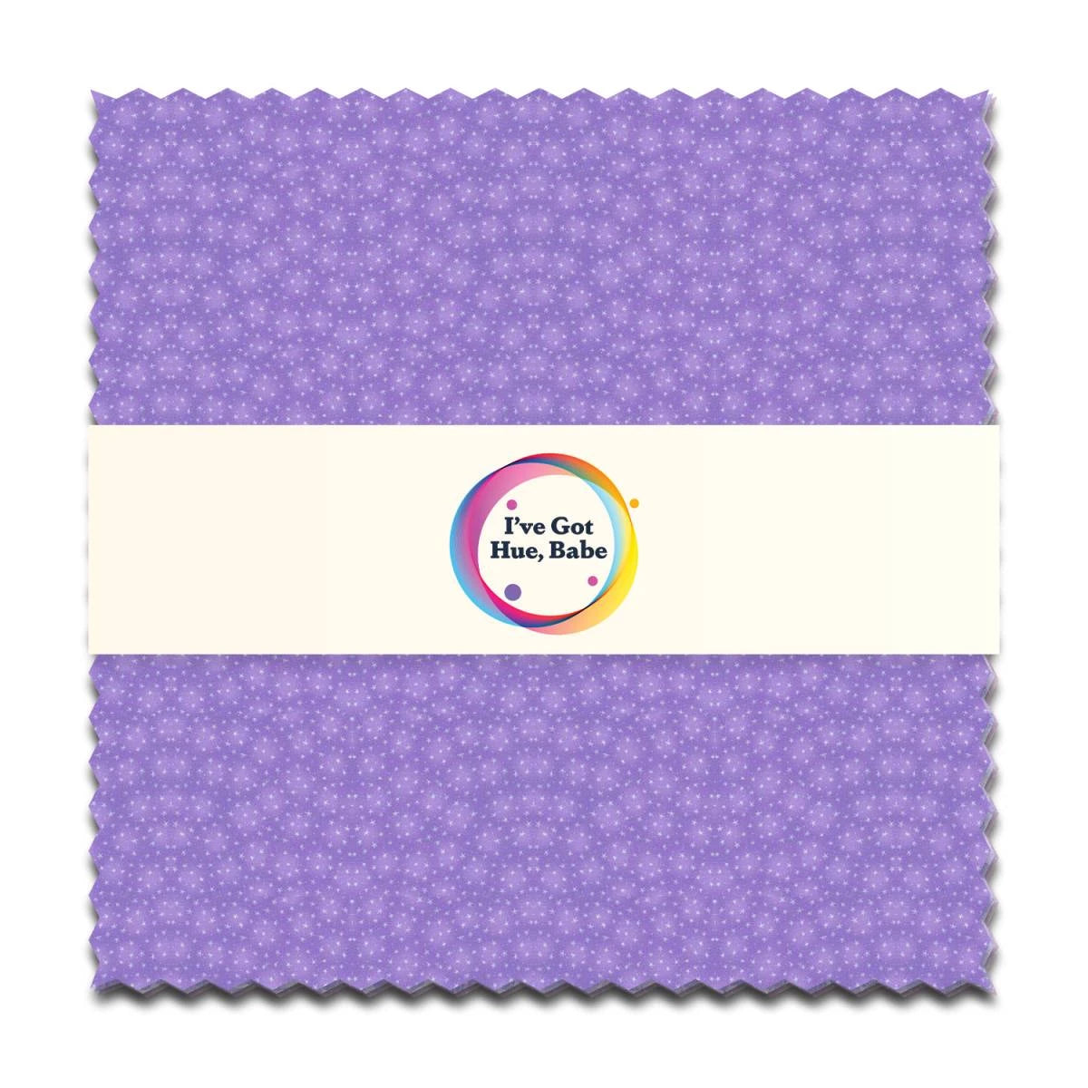 I've Got Hue, Babe - 5" Squares - Purple Rain