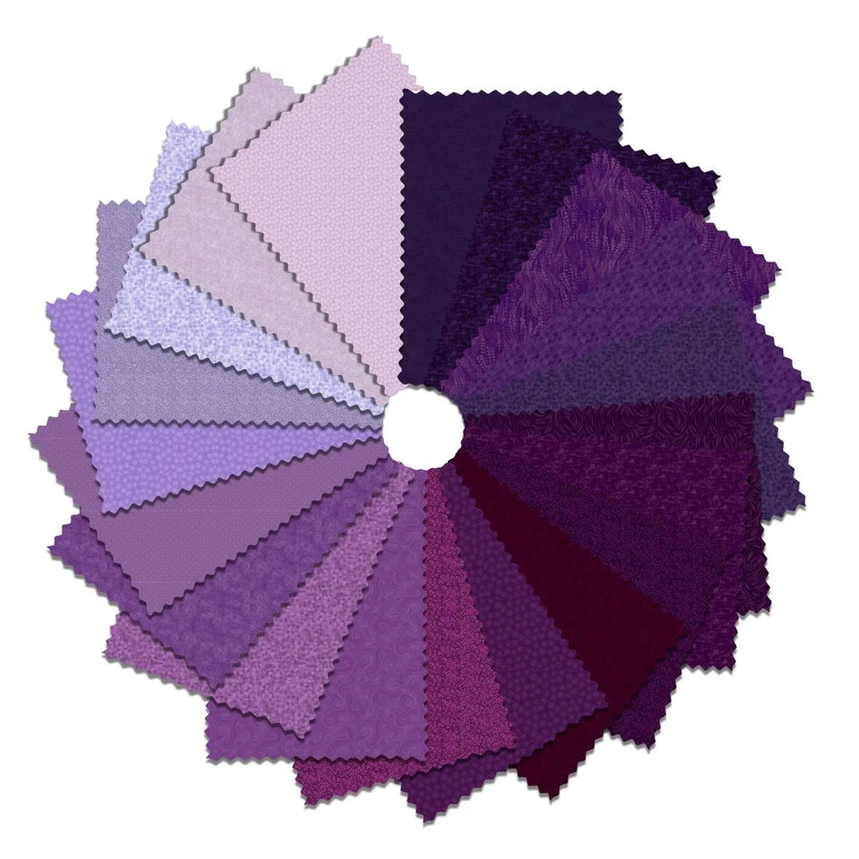 I've Got Hue, Babe - 5" Squares - Purple Rain