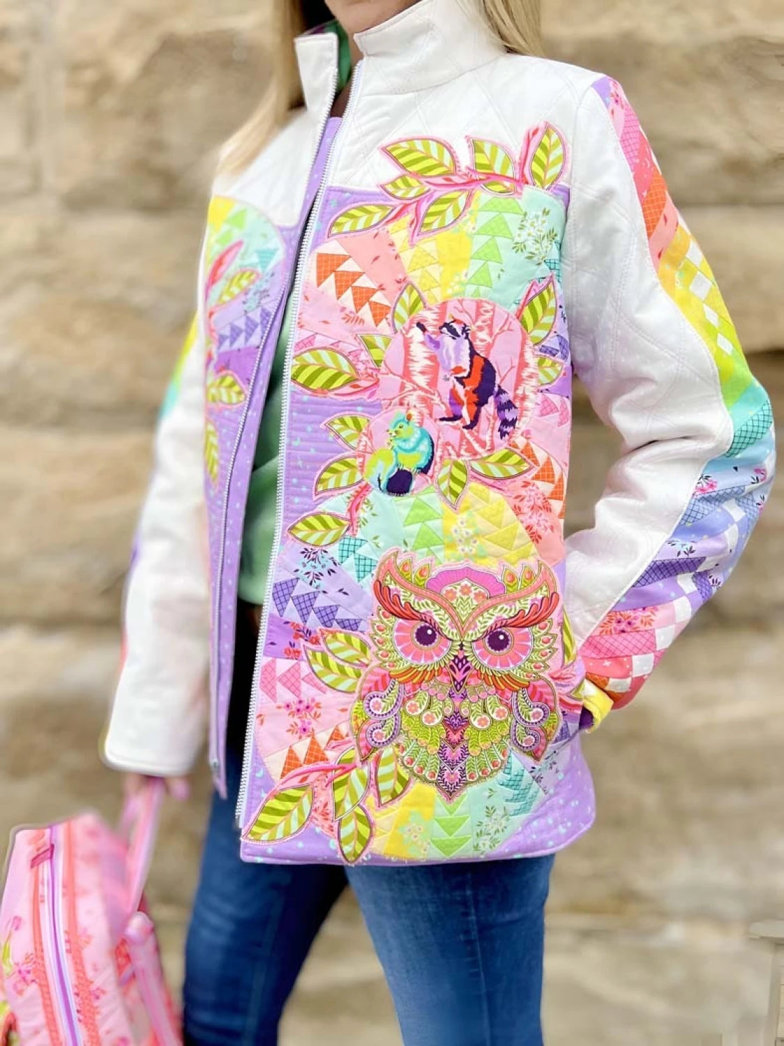 Bella Arcs and Beauties - FPP Expansion Pack (for Bella Quilted Coat) - Quilting Elissa