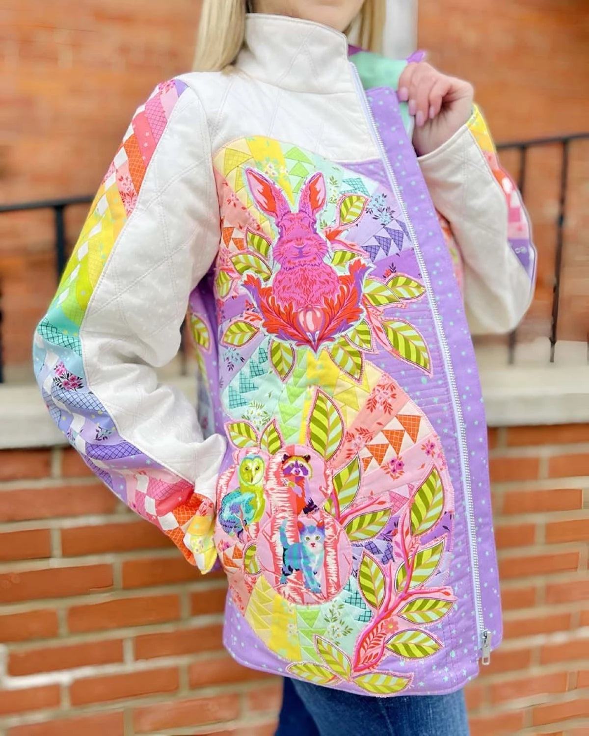 Bella Arcs and Beauties - FPP Expansion Pack (for Bella Quilted Coat) - Quilting Elissa