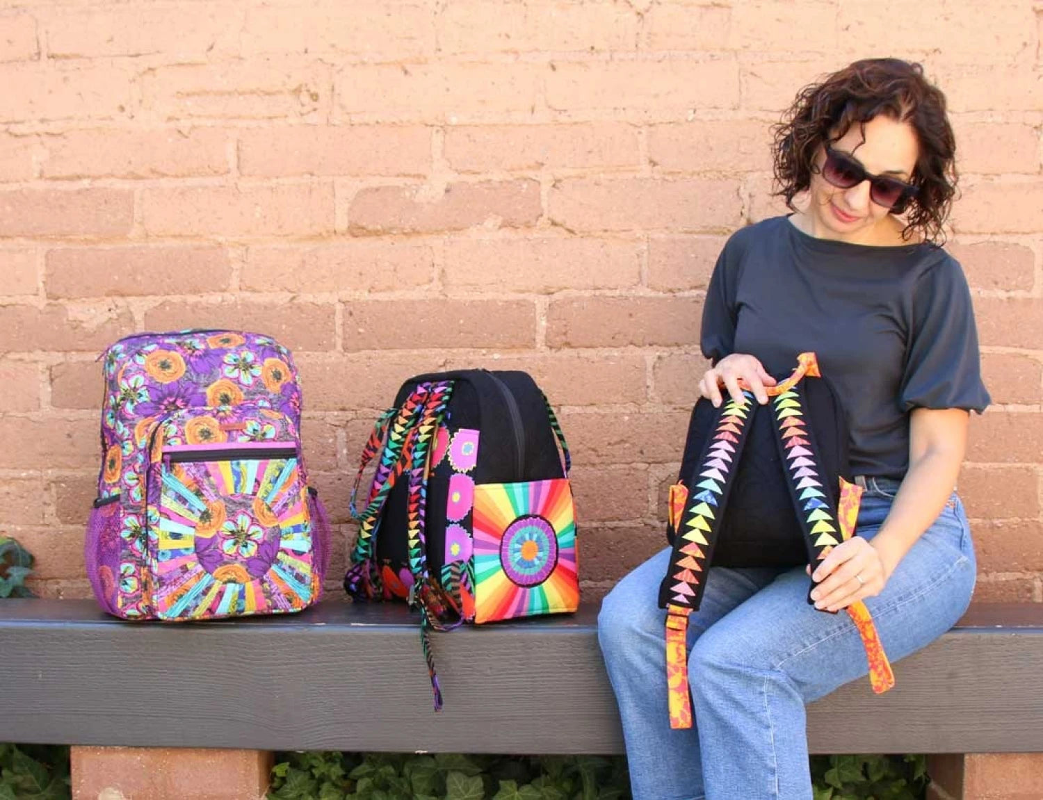 Backpack Straps & Pockets FPP - Quilting Elissa