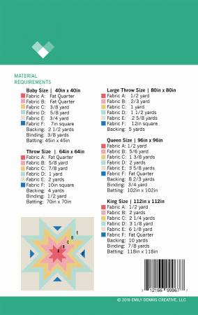 Expanding Stars Quilt Pattern - Quilty Love
