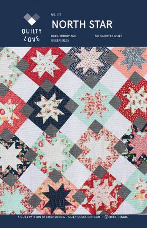 North Star Quilt Pattern - Quilty Love