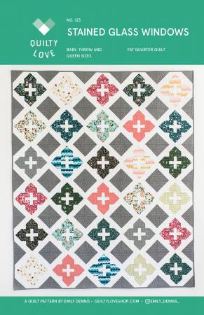 Stained Glass Windows Quilt Pattern - Quilty Love