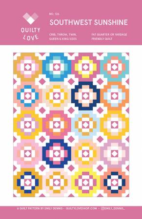 Southwest Sunshine Quilt Pattern - Quilty Love