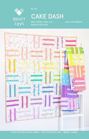 Cake Dash Quilt Pattern - Quilty Love
