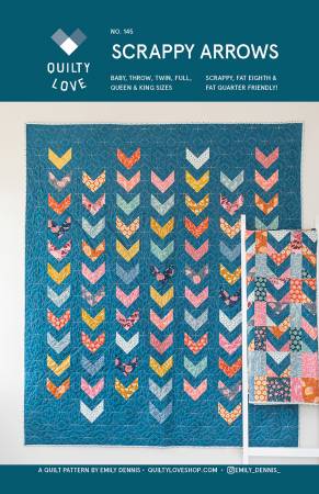 Scrappy Arrows Quilt Pattern - Quilty Love