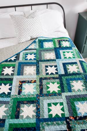 Log Cabin Stars Quilt Pattern - Quilty Love