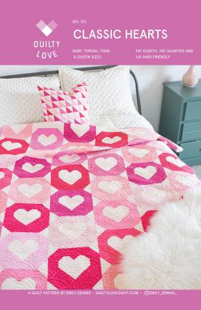 Classic Hearts Quilt Pattern - Quilty Love