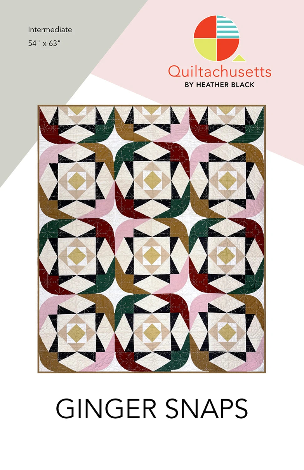 Ginger Snaps Quilt Pattern - Quiltachusetts