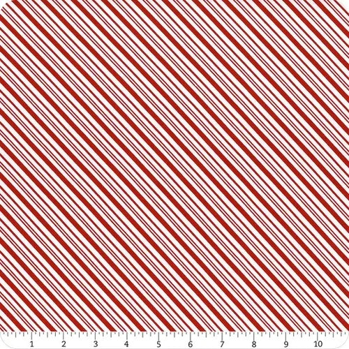 A Perfect Winter - Winter Stripes - red - C17995-RED