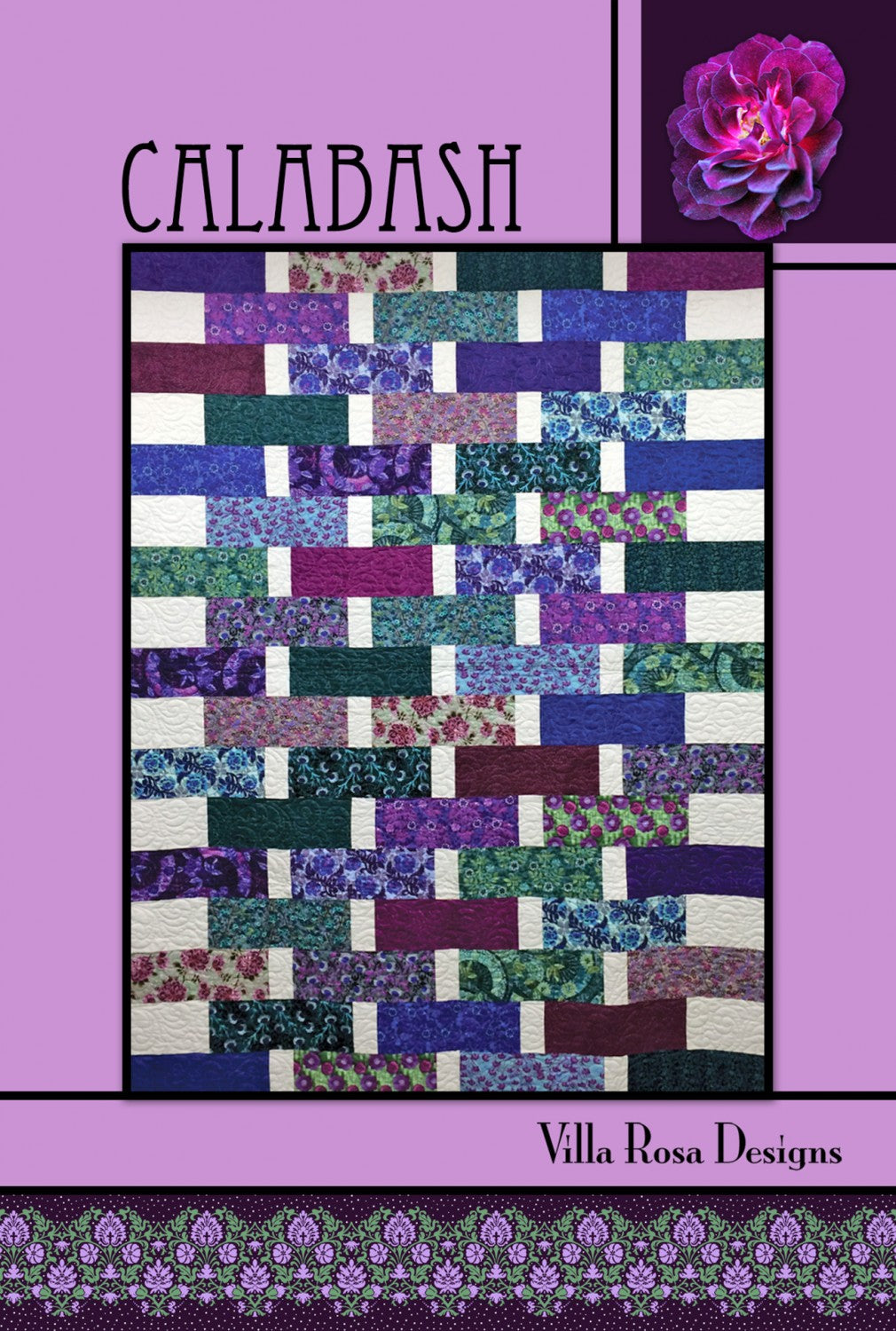 Calabash Quilt Pattern - Villa Rosa Designs