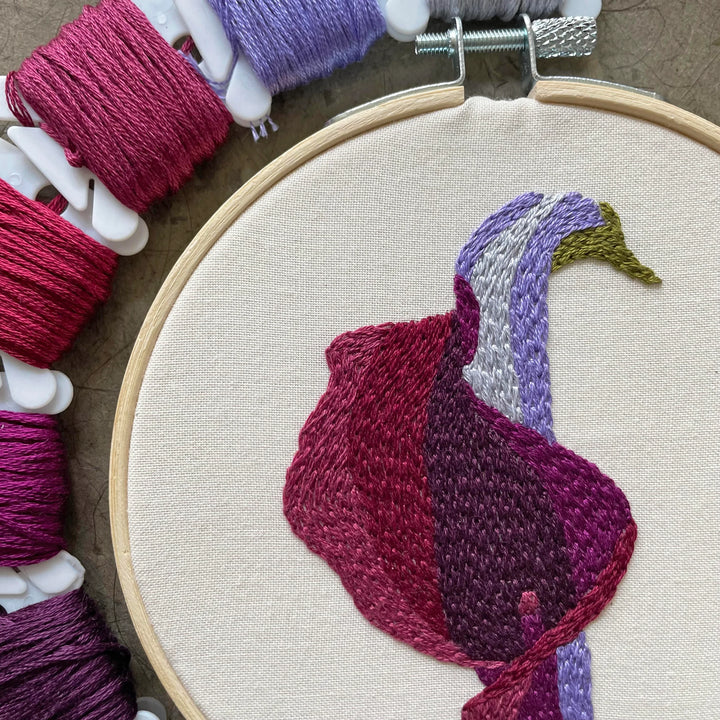 Kate Wyatt Embroidery Kit - Calla Lily