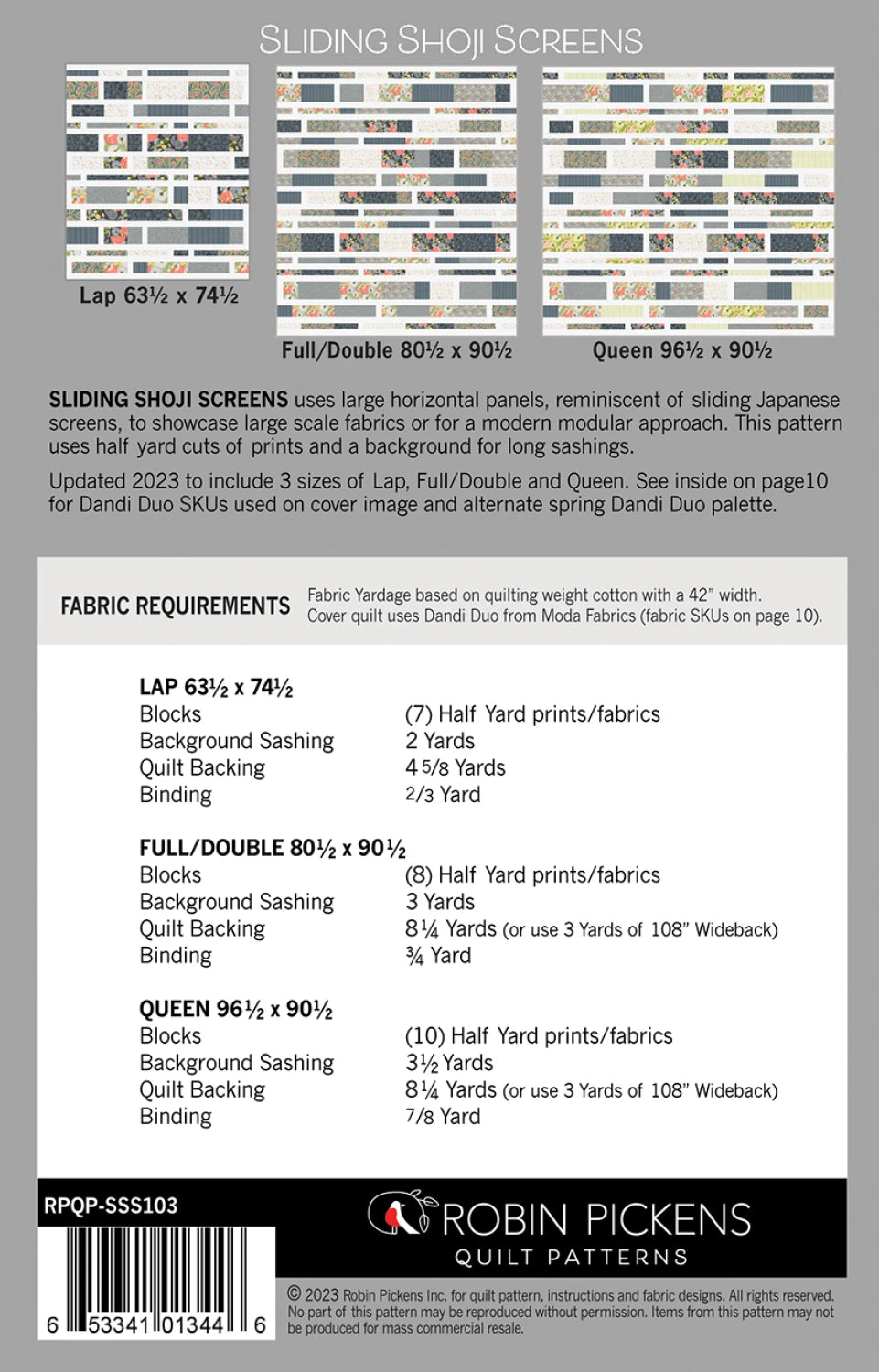 Sliding Shoji Sceens - Robin Pickens