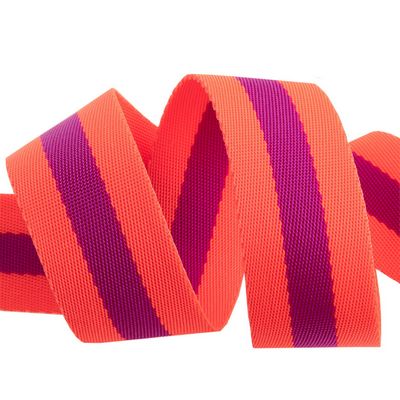 Watermelon and Plum 1.5 in-Tula Pink Webbing