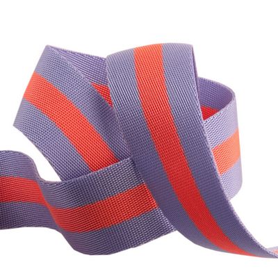 Lavander and Peach 1.5 in-Tula Pink Webbing
