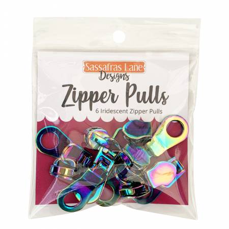 Iridescent Zipper Pulls