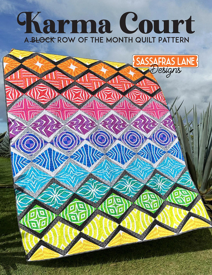 Karma Court - Row of the Month Quilt Pattern