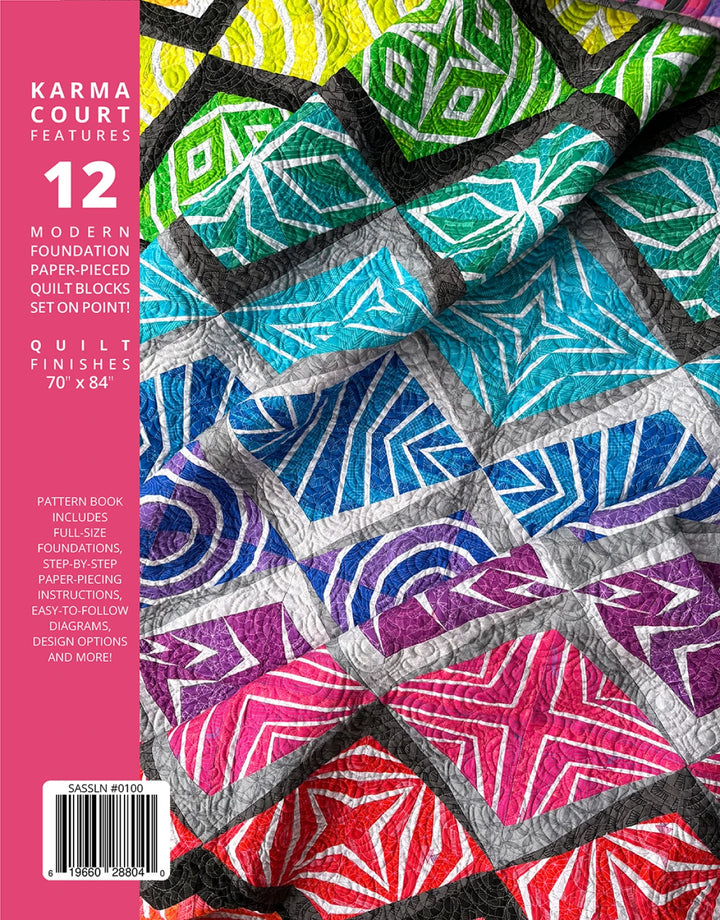 Karma Court - Row of the Month Quilt Pattern