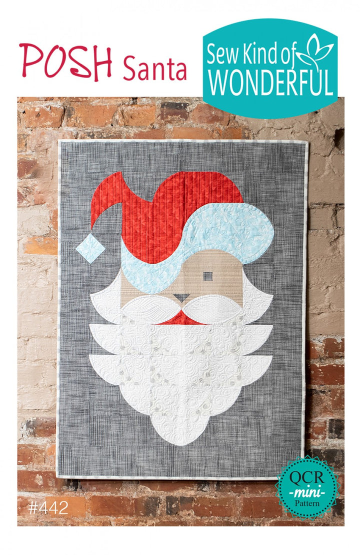 Posh Santa Quilt Pattern - Sew Kind of Wonderful