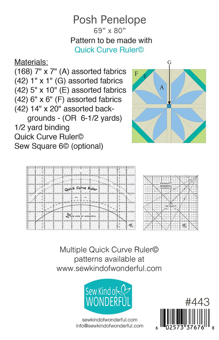 Posh Penelope Quilt Pattern - Sew Kind of Wonderful