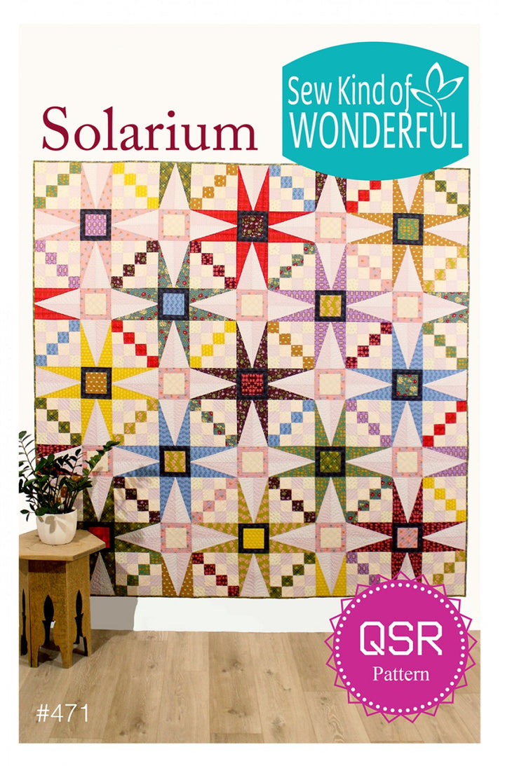 Solarium Quilt Pattern - Sew Kind of Wonderful