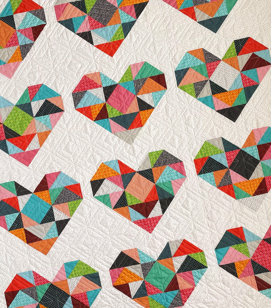 Heart Bits Quilt Pattern