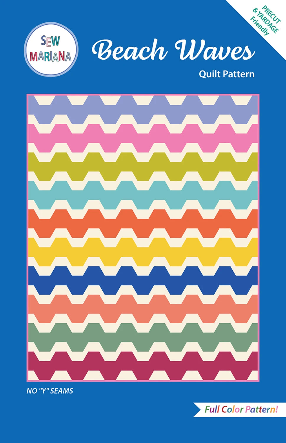Beach Waves Quilt Pattern - Sew Mariana