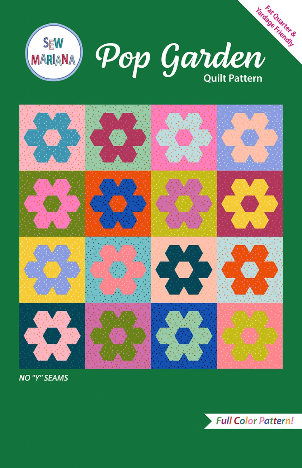 Pop Garden Quilt Pattern - Sew Mariana