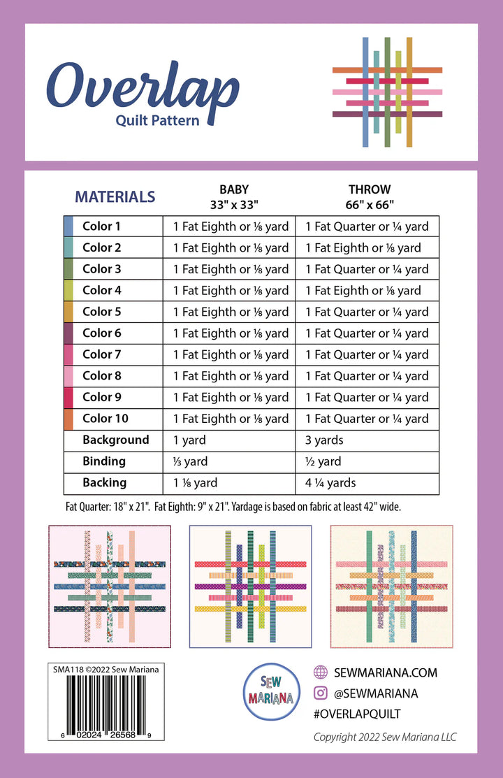 Overlap Quilt Pattern
