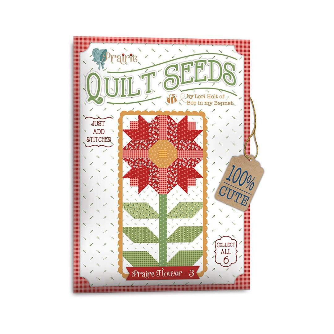 Prairie Quilt Seeds-Flower No. 3 Quilt Pattern - Lori Holt