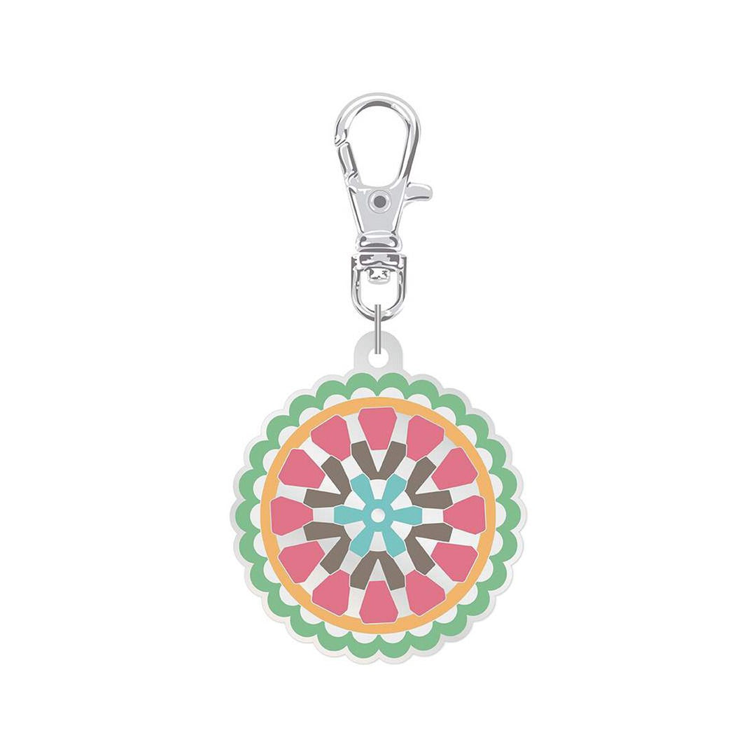 Granny Circle Enamel Happy Charm - Lori Holt