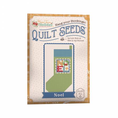 Hometown Holiday Quilt Seeds - Stocking No. 3 - Noel