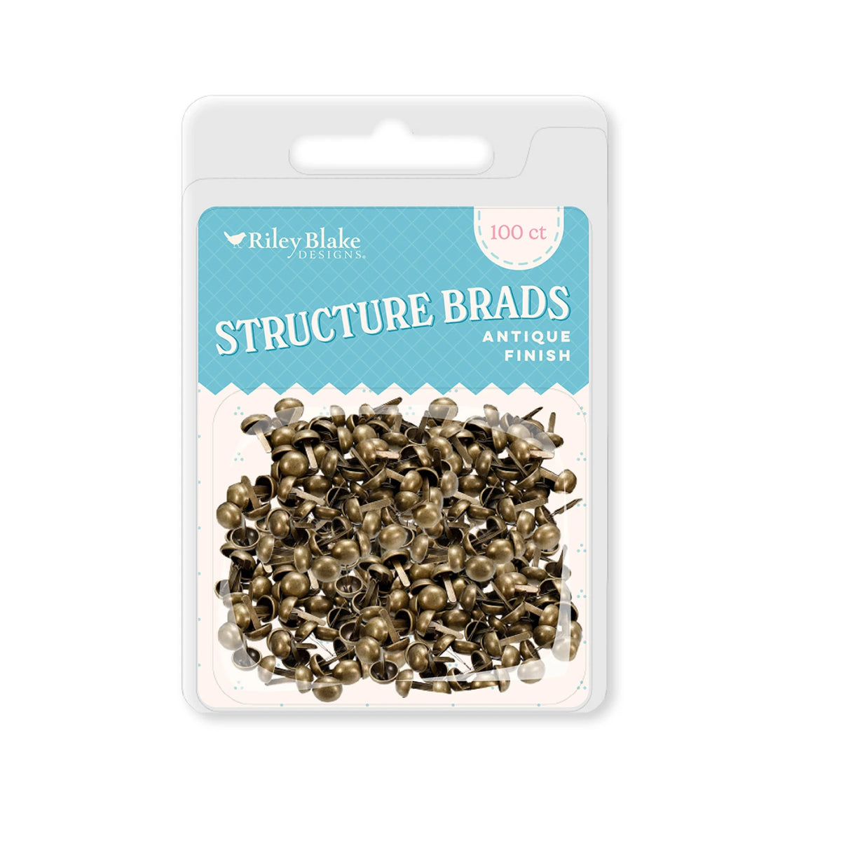 Miniature Brads Antique Bronze - 100 pcs Machine Embroidery – Calliope ...