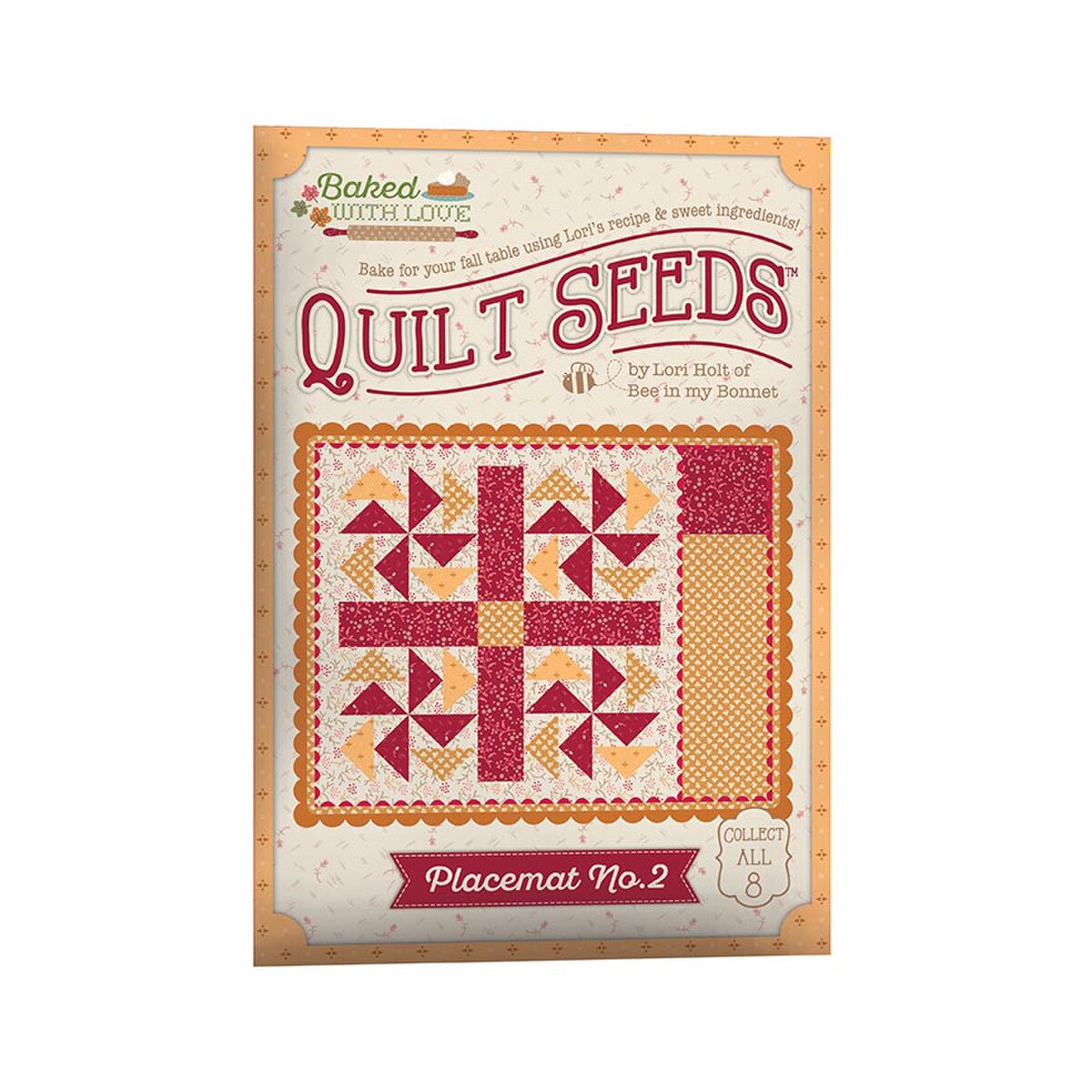 Baked With Love Quilt Seeds - Pattern Placemat No. 2