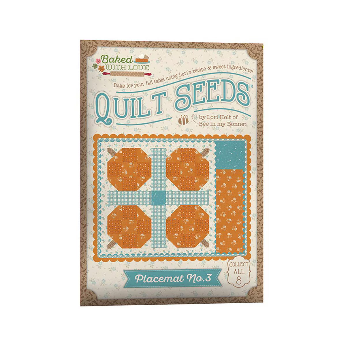 Baked With Love Quilt Seeds - Pattern Placemat No. 3