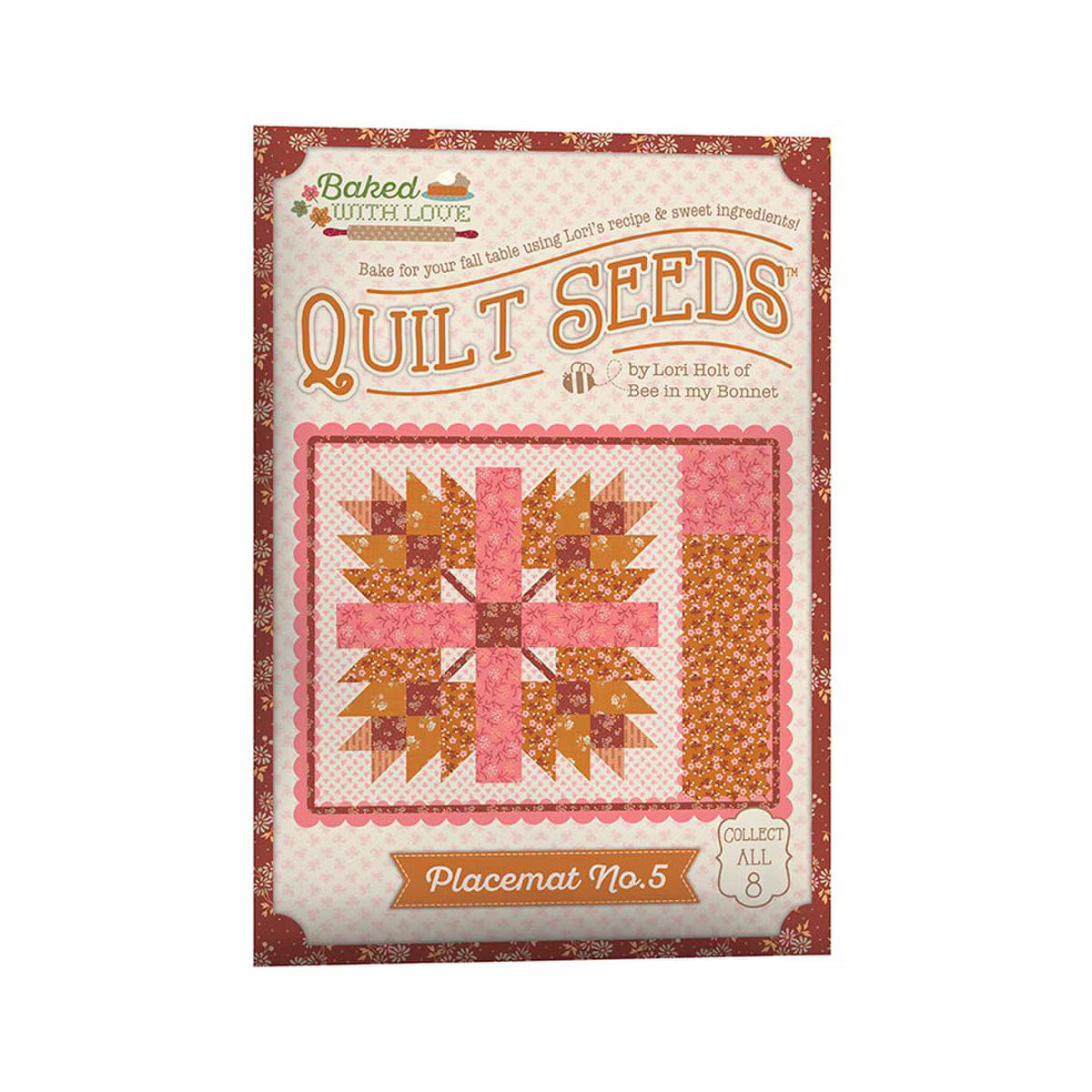 Baked With Love Quilt Seeds - Pattern Placemat No. 5