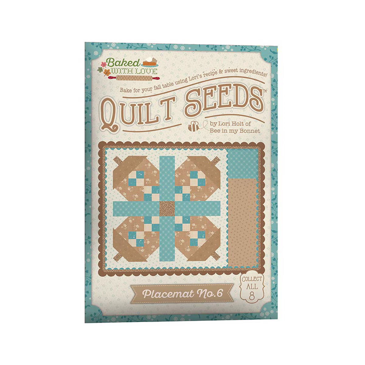 Baked With Love Quilt Seeds - Pattern Placemat No. 6
