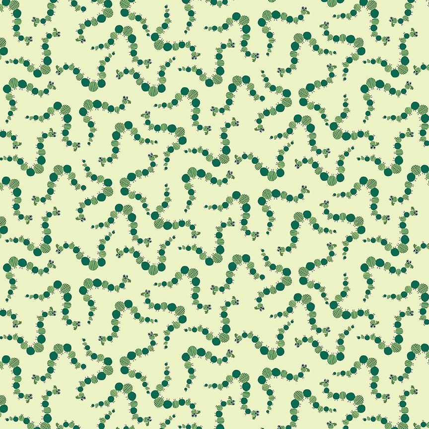 Alphabet Soup - Caterpillars - D2888-Lettuce