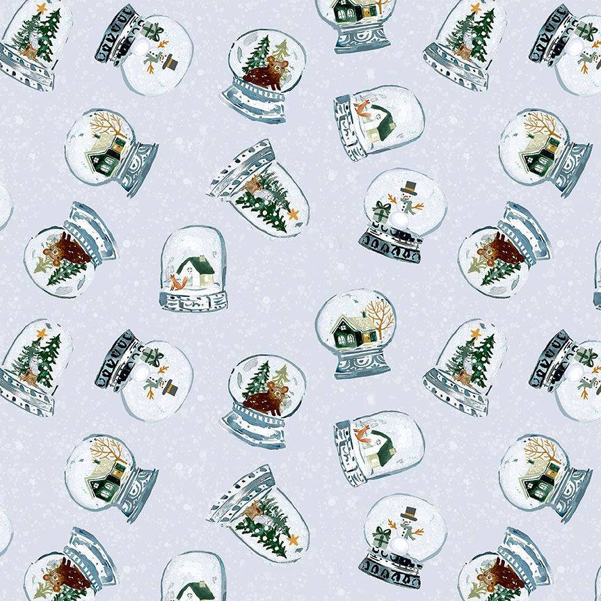 Sweater Weather - Dear Stella - Snow Globes-Ice