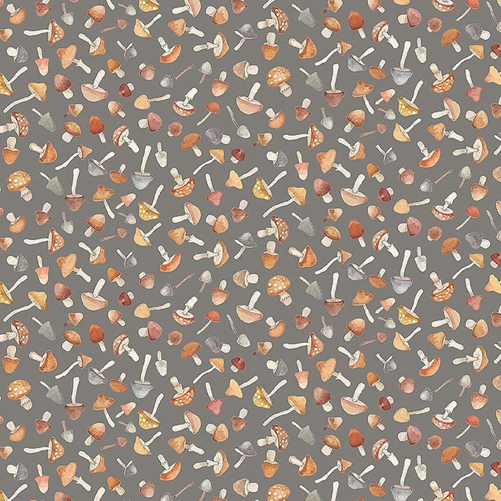 Count on Me - Fungi - Pewter - STELLA-DNS3314