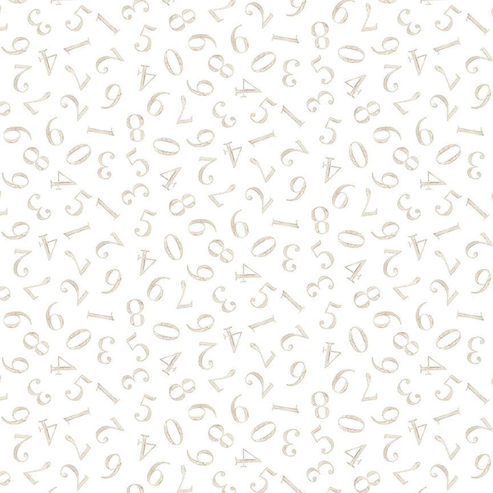 Count on Me - Numbers - White - STELLA-DNS3319