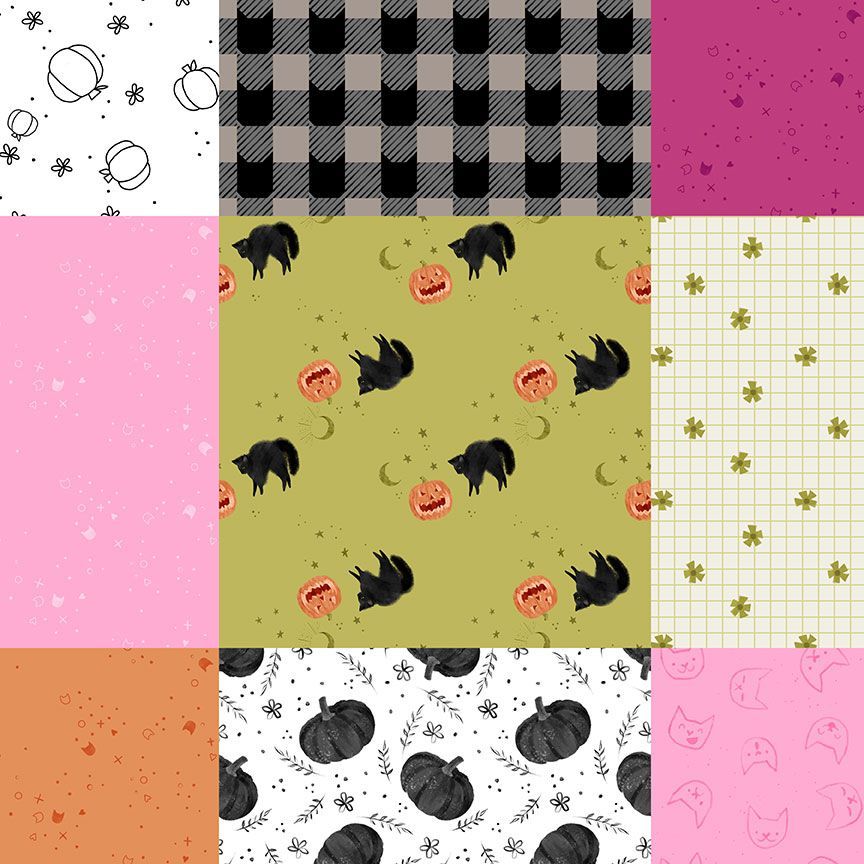 Ghoul's Night Out - Patchwork - Multi - DPJ3394