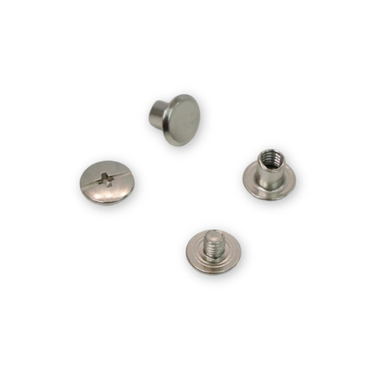 Chicago Screws - 6mm - 12ct - Nickel