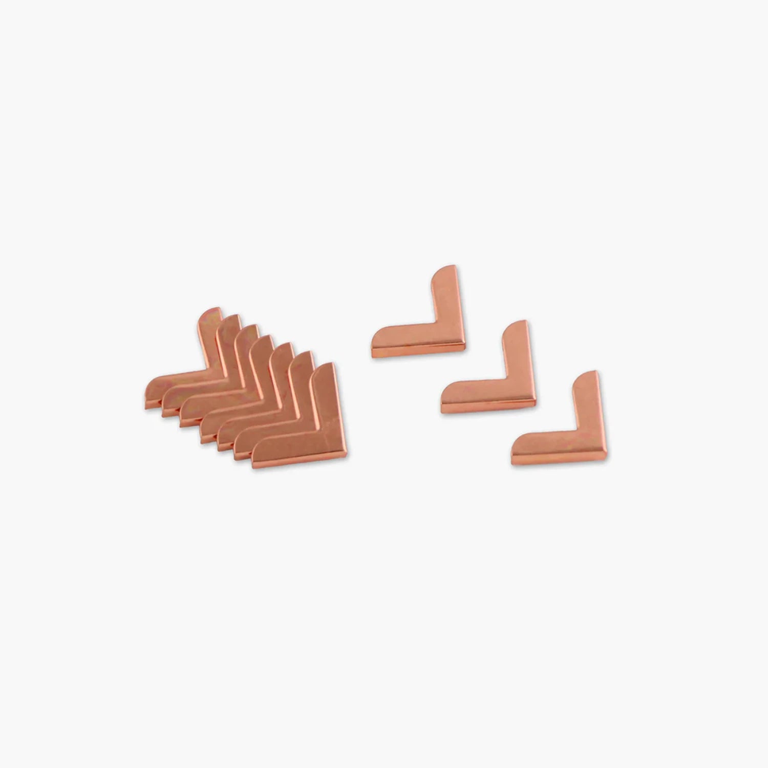 Metal Corners - Rose Gold - Sallie Tomato