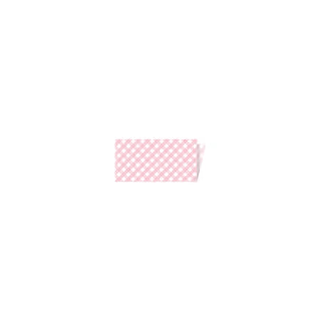 Single-Fold Quilt Binding - Micro Gingham - Peony
