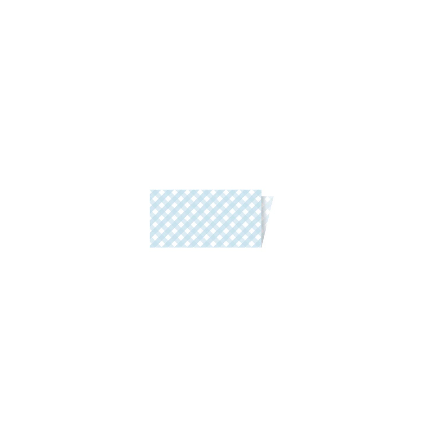 Single-Fold Quilt Binding - Micro Gingham - Boy Blue