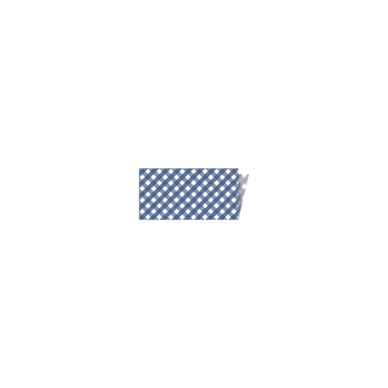 Single-Fold Quilt Binding - Micro Gingham Denim