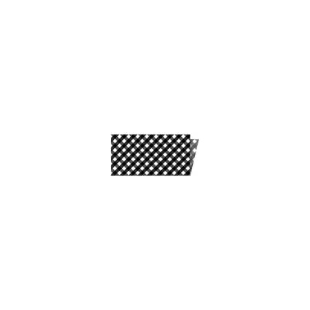 Single-Fold Quilt Binding - Micro Gingham Black
